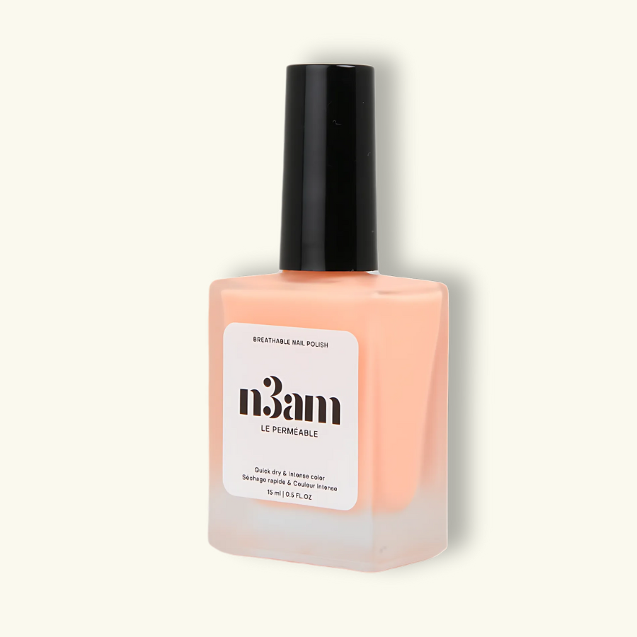 Vernis perméable orange doux de la marque halal n3am