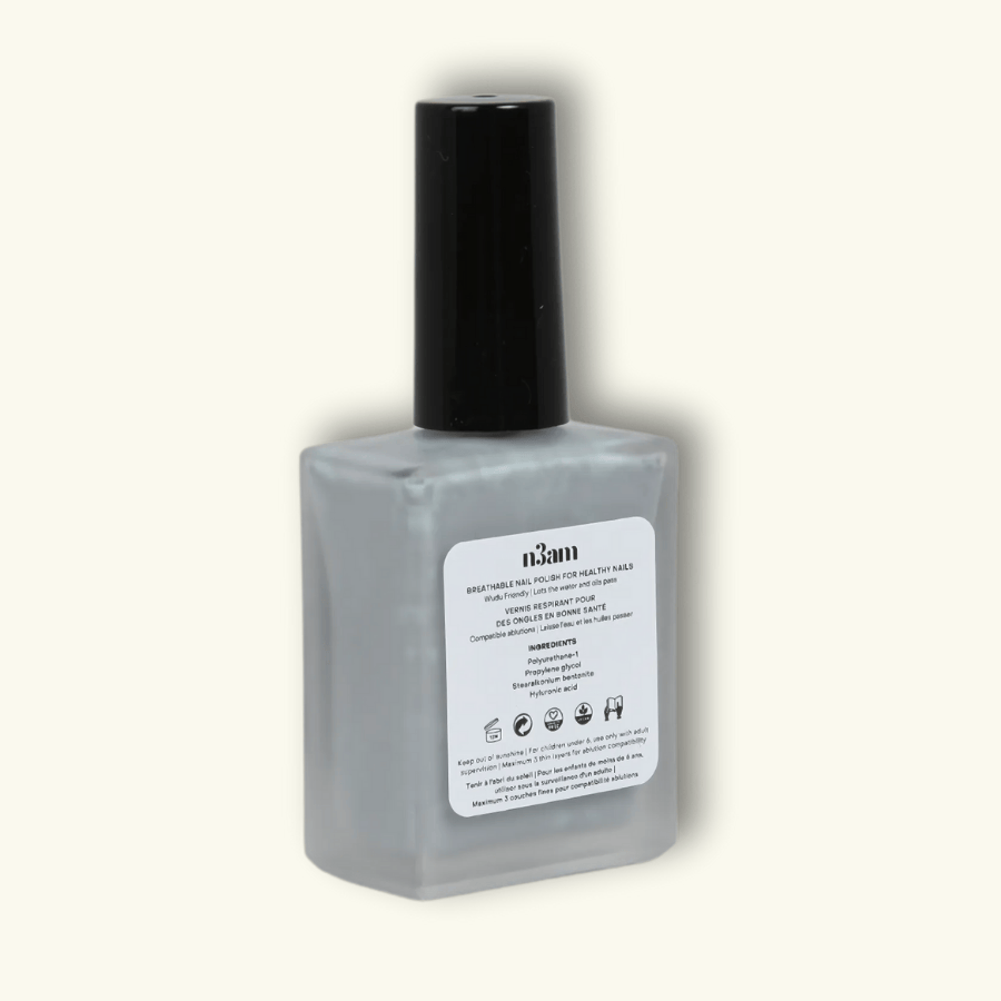 Vernis perméable et halal gris de lin de la marque n3am
