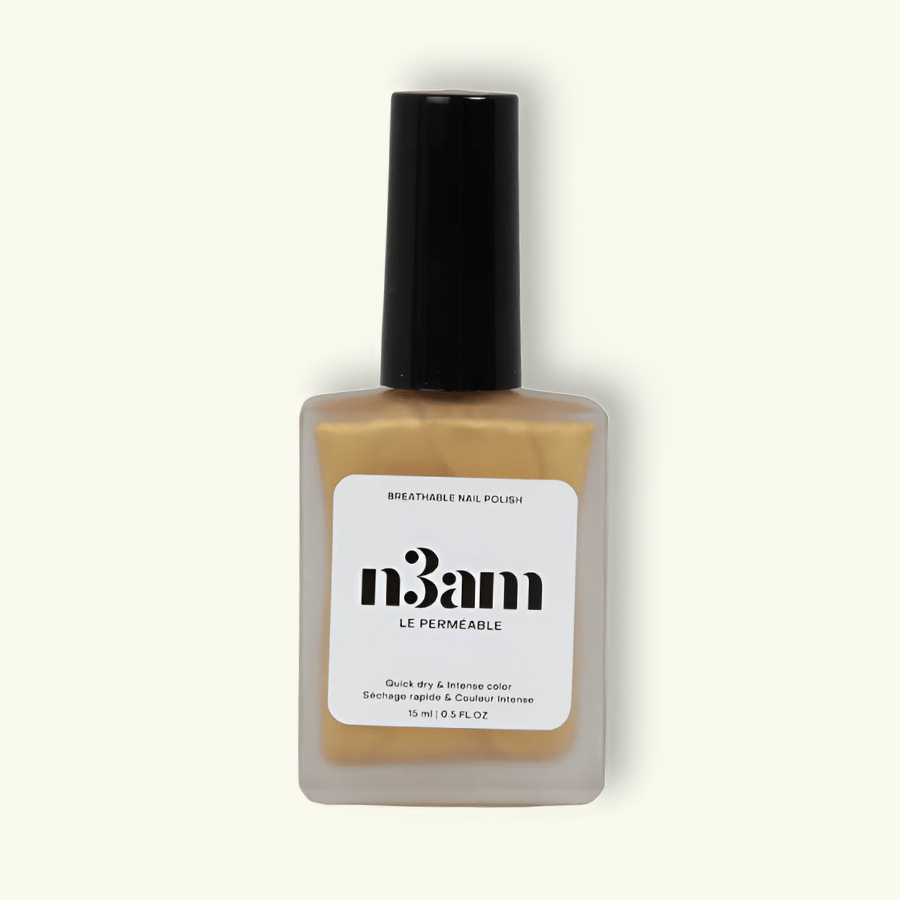 Vernis perméable or pétillant de la marque n3am