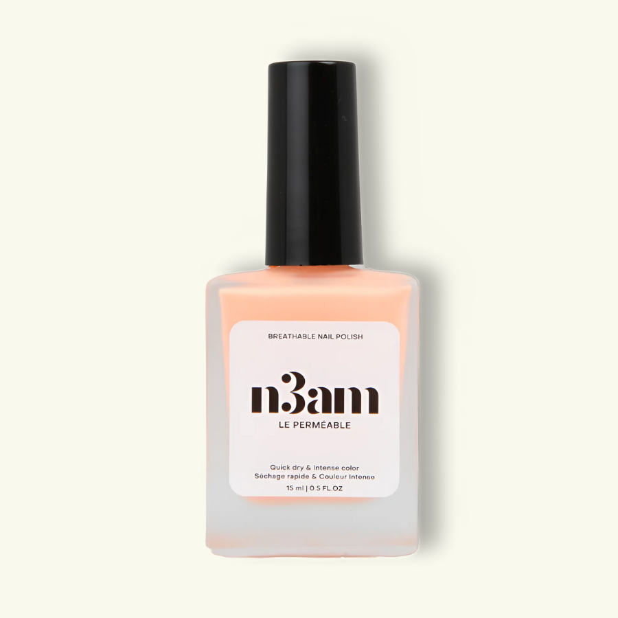 Vernis halal orange doux de la marque n3am