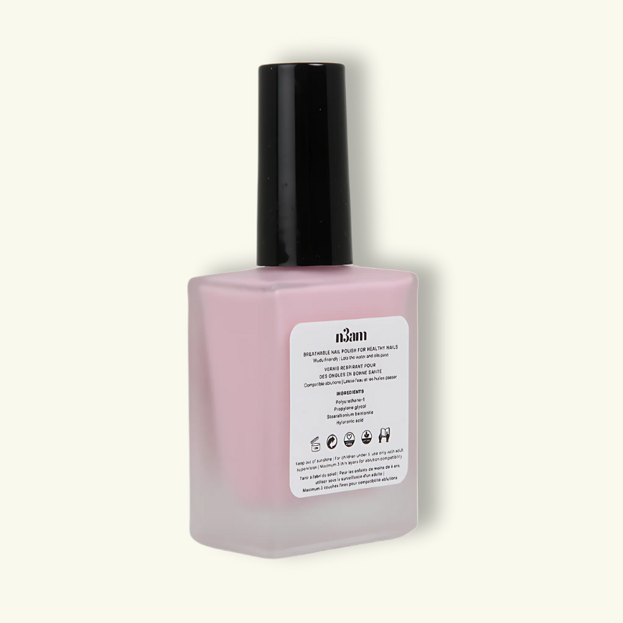 Flacon de vernis à ongles halal Rose Babydoll de la marque n3am
