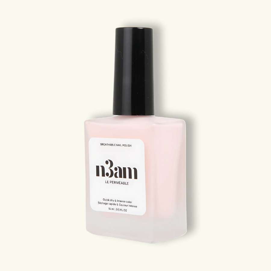 Vernis perméable rose crémeux de la marque halal n3am