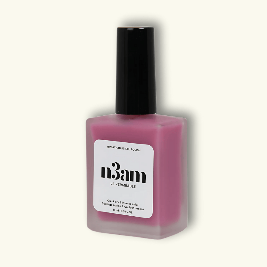 Vernis halal rose transparent de la marque n3am