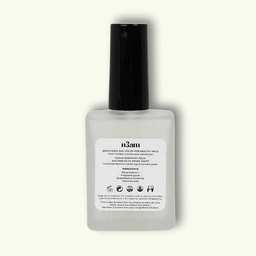 Vernis à ongles Halal Top Coat transparent n3am