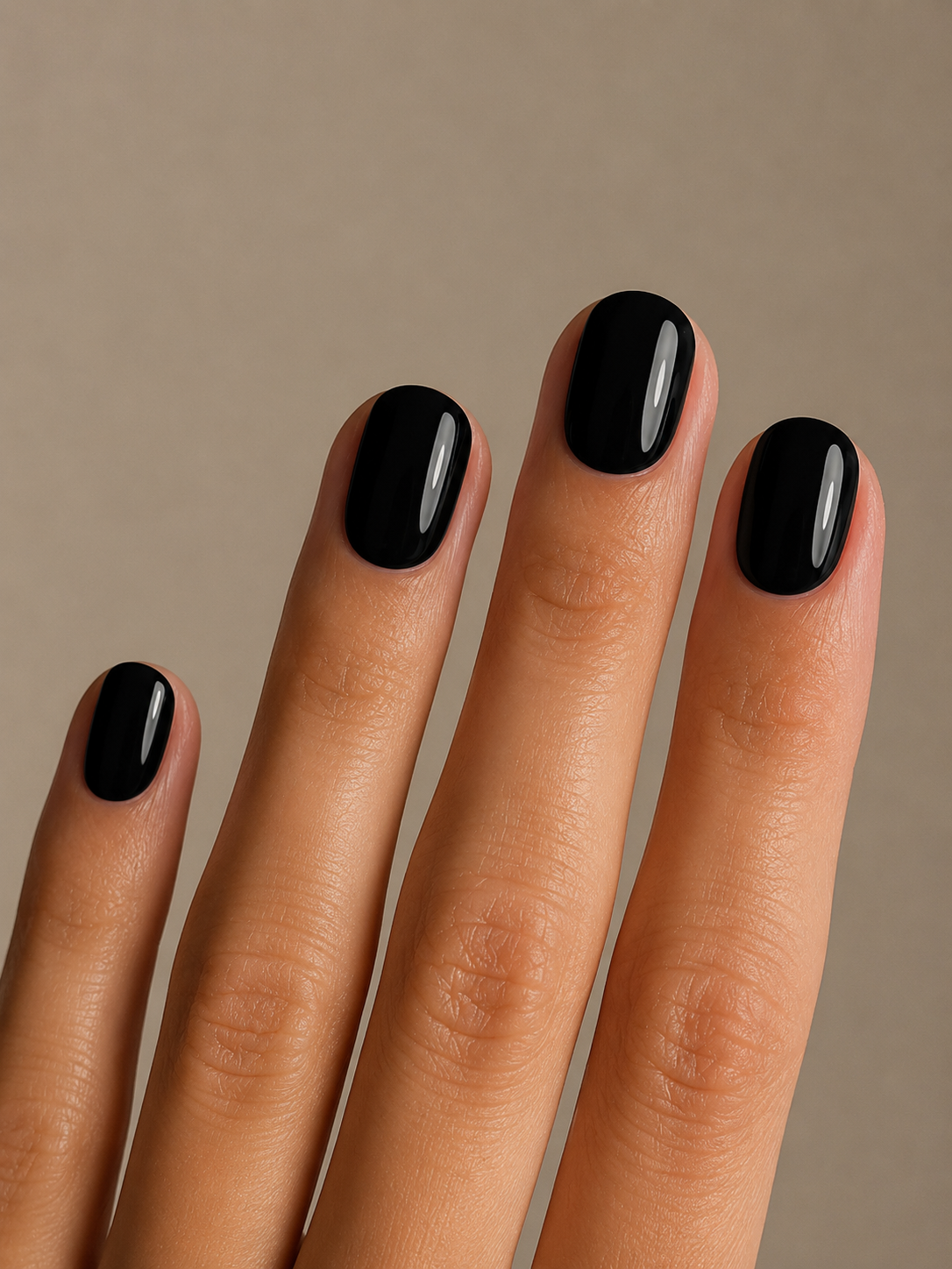 Vernis halal perméable noir