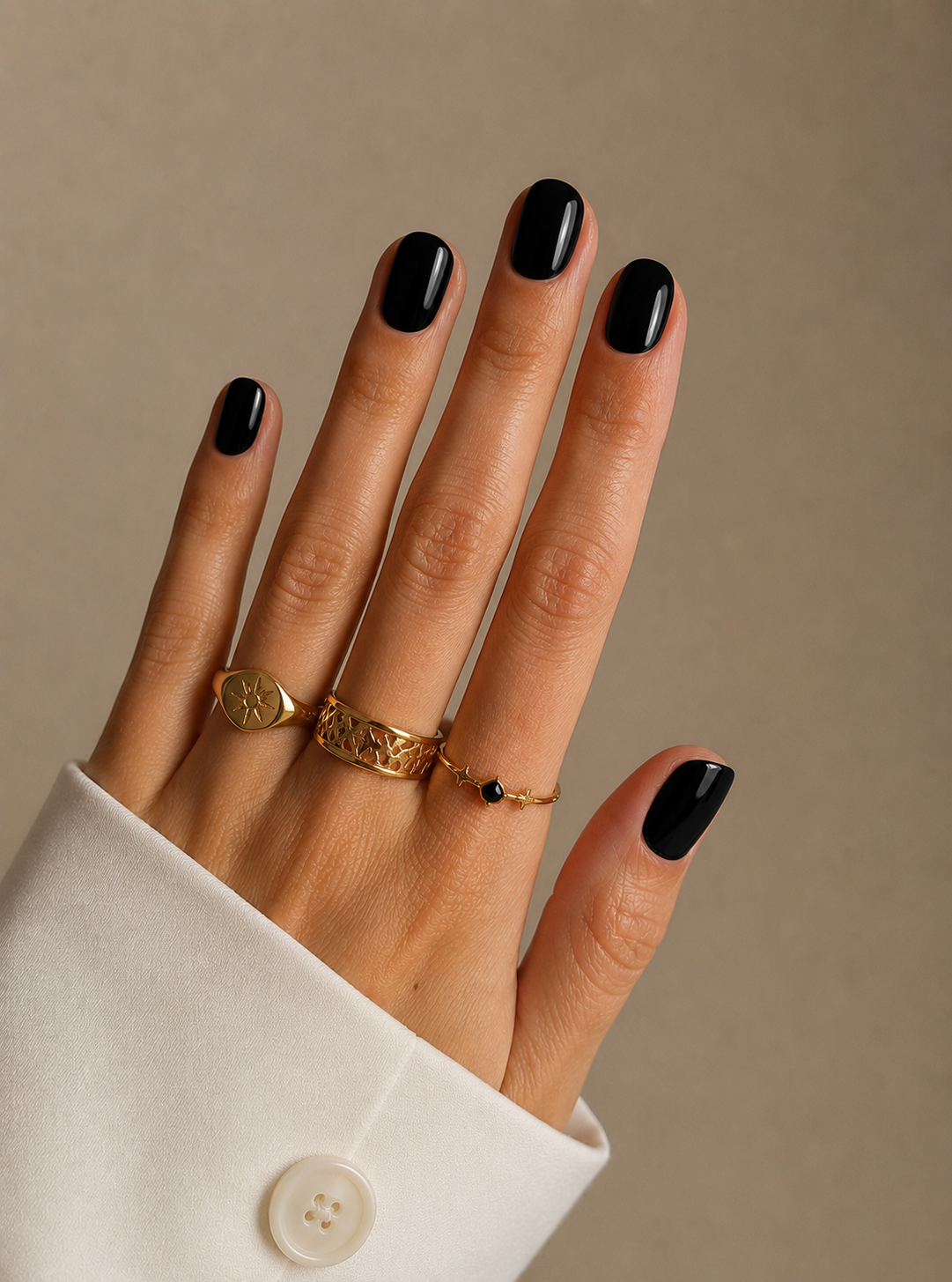 Vernis halal perméable noir