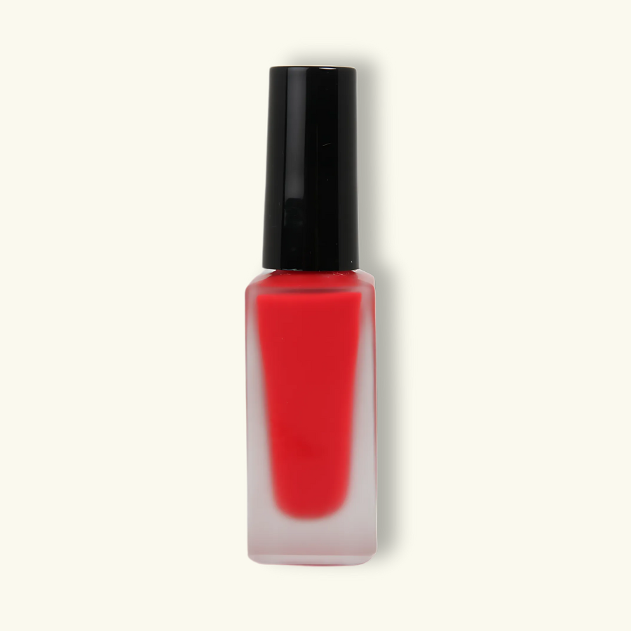 Photo d'un vernis halal rouge de la marque n3am