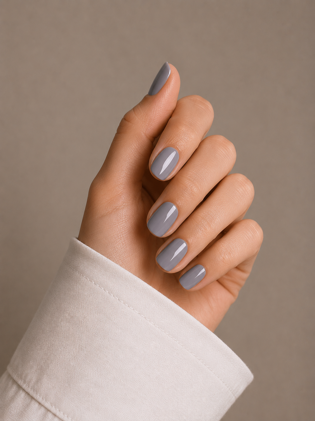 Vernis a ongles gris halal